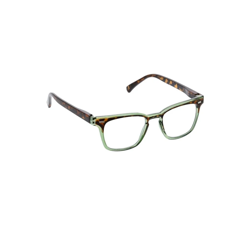 NEW Peepers Tortoise & Green Readers +1.25